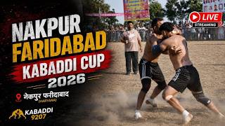 🛑[Live] Nekpur Faridabad || Kabaddi Tournament 2 August 2026 || Today Kabaddi Live