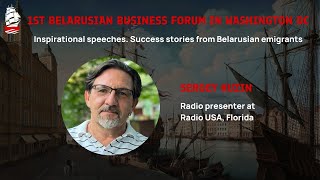 Sergey Kuzin, Radio presenter at Radio USA, Florida. Inspirational speech.