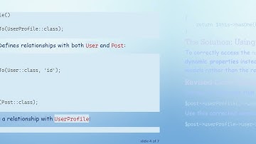 Solving the undefined method Error when Chaining Relationships in Laravel with Dynamic Properties