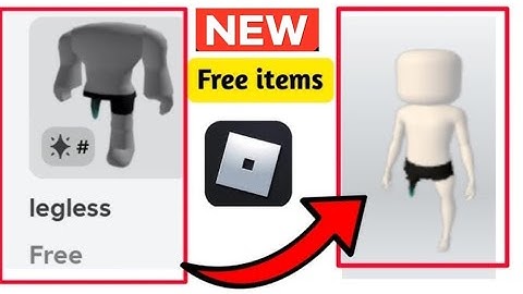 Požuri!  Kako dobiti besplatan predmet bez nogu u Robloxu (2025) ||  Nabavite besplatne