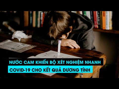 Dùng nước cam tạo kết quả dương tính Covid-19 để có cớ nghỉ học