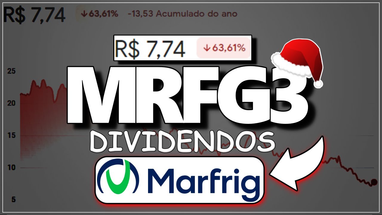 MRFG3 MARFRIG ANUNCIA DIVIDENDOS DE NATAL E AÇÃO ESTÁ BARATA PARA 2023