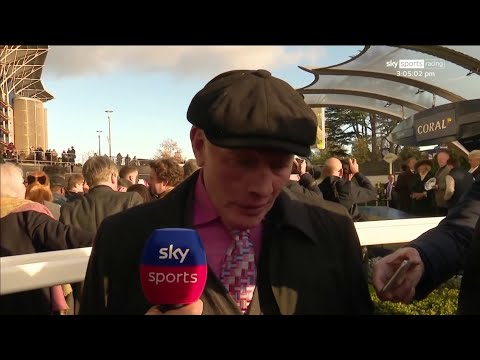 Tearful Interview With Trainer Gary Moore After Goshen's Ascot Win