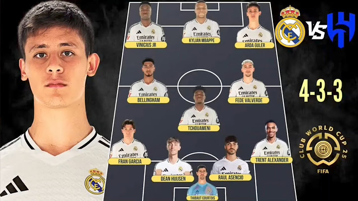🚨REAL MADRID VS AL HILAL PREDICTED LINE-UP (4-3-3)WORLD CUP REAL MADRID FIFA CLUB #realmadrid