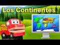 Los Niños Aprenden sobre Los Continentes - Videos Educativos para Niños con Barney El Camión