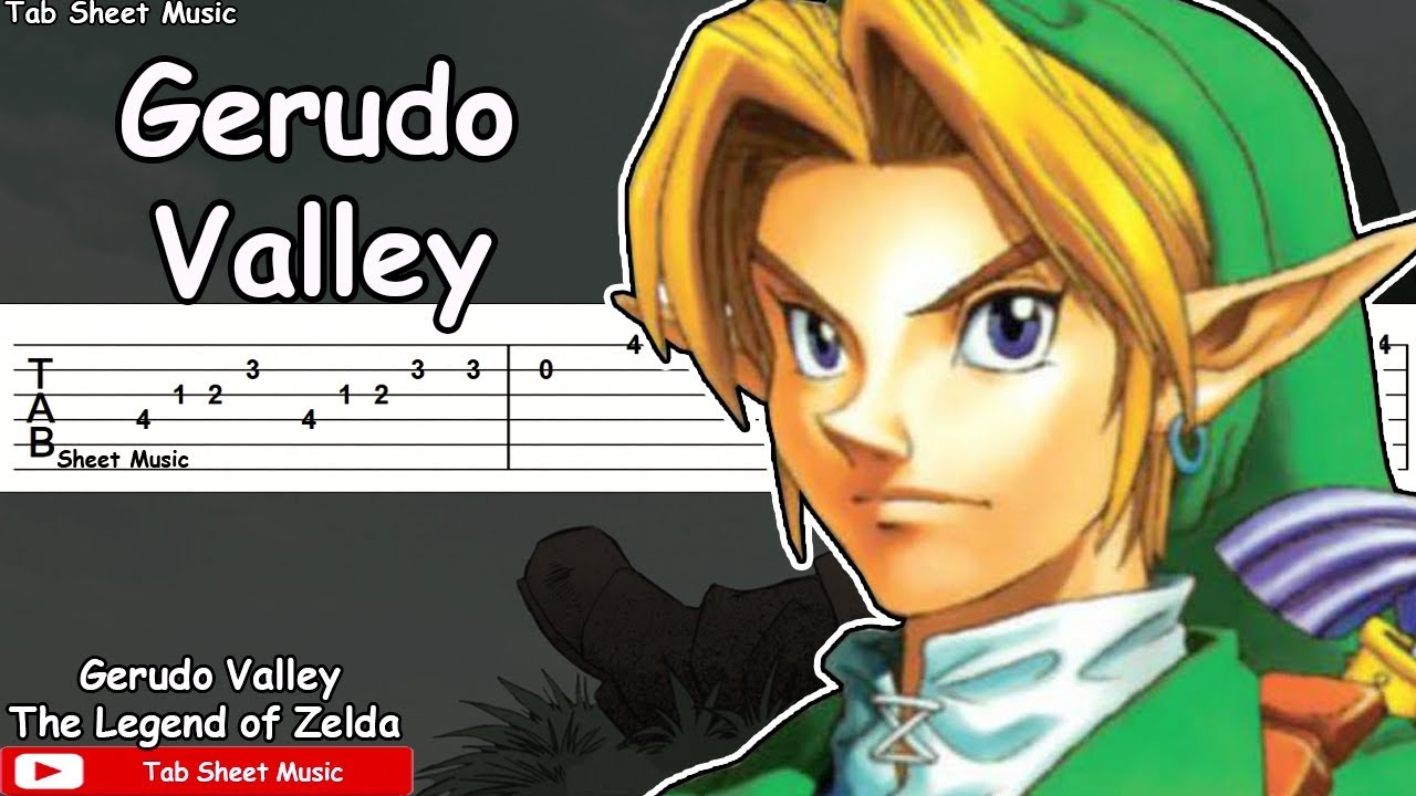 Zelda Ocarina Of Time Gerudo Valley Guitar Tutorial Chords Chordify - gorudo desert piano roblox id