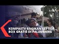 Kompastv bagibagi set top box gratis ke warga palembang