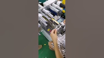 USB cable adhesive sticker flag label folding labeling machine high accuracy labeler