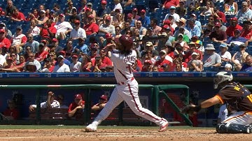 SD@PHI: Galvis shines with a pair of home runs