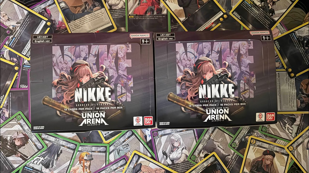 Union Arena Goddess of Victory: Nikke double box opening