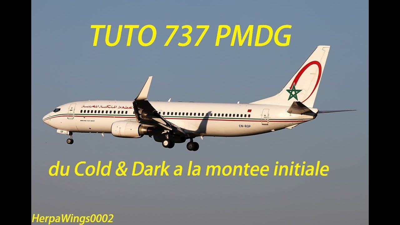 PMDG 737 tutoriel FR: *Du Cold and Dark à la montée initiale* - YouTube