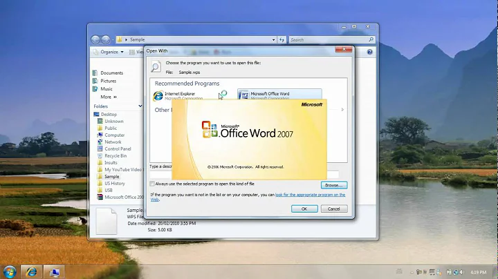 How To Open Up .wps Files Using Microsoft Office Word