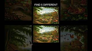 Find 5 different #shorts #games #garden3 screenshot 1