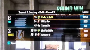 1st map Raid dispute 3v3