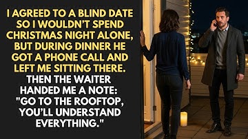 I Agreed To A Blind Date So I Wouldn’t Spend Christmas Night Alone, But During Dinner He Got A...