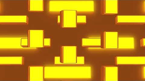 Rotating Golden Cubes Motion Loop | Motion Background Animation HD | No Copyright Videos.