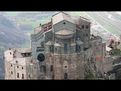 La Sacra di San Michele.Turin🇮🇹 Italy.This Abbey is candidate to be Unisco world heritage.#visit