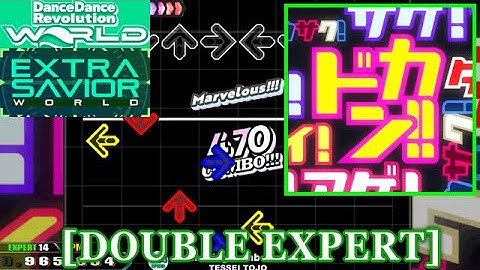 【DDR WORLD】 Amazing Bomberman / TESSEI TOJO [DOUBLE EXPERT] 譜面確認+Clap