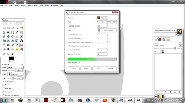 GIMP- How To- Make a 3D Logo
