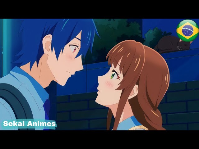 tá pensando que foi um beijo indireto né Anime: Fuufu Ijou Koibito M
