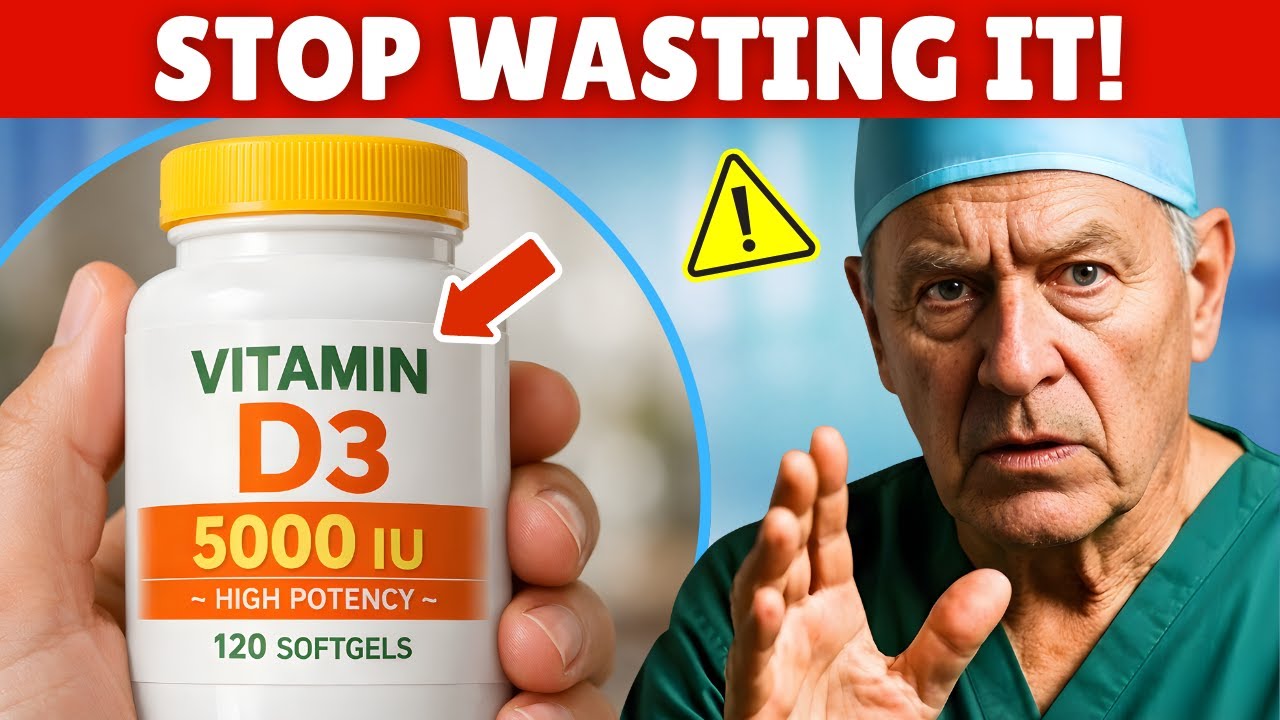 SENIORS, You're Taking Vitamin D the WRONG Way! (Doctor Explains)