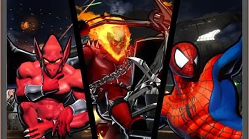 Requested ULTIMATE MARVEL VS. CAPCOM 3 Ghost Rider/Firebrand/Spiderman Arcade Gameplay