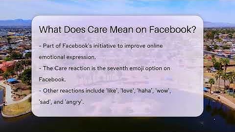 What Does Care Mean on Facebook? - Everyday-Networking