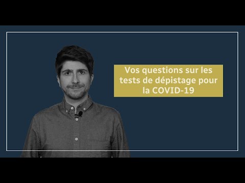 Vidéo: Le Député A Apprécié L'idée De Rembourser Les Coûts Des Tests De Dépistage Du Coronavirus