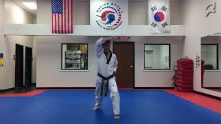 Little Tiger Blue Stripe - One Step Sparring #1