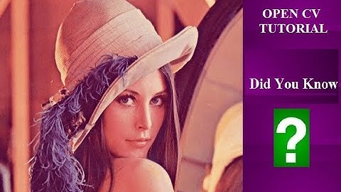 OpenCV Python Tutorial For Beginners 1 - How to Read and Show Images in OpenCV