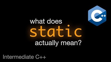 Statisch begrijpen in C++