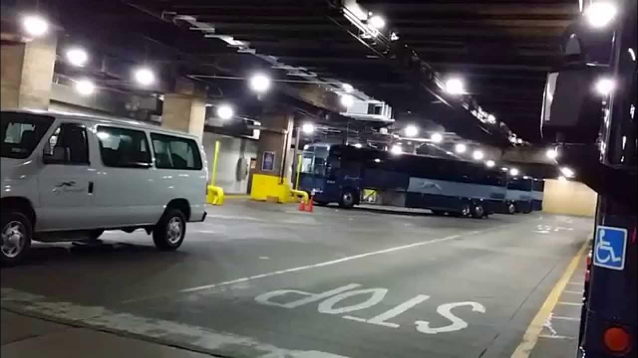 Greyhound bus nyc port authority. YouTube