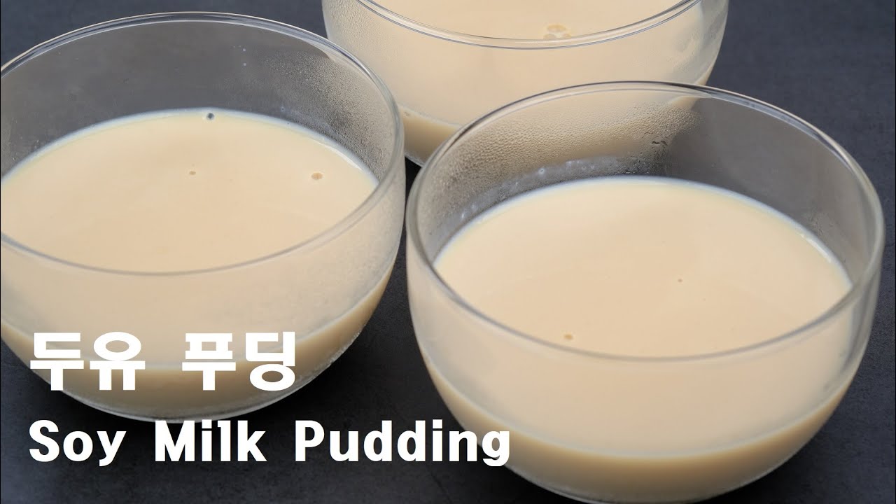 (ENG SUB)[쏘쿡SsoCOOK] 두유 푸딩/두유 푸딩 레시피(Soy Milk Pudding/Soy Milk Pudding