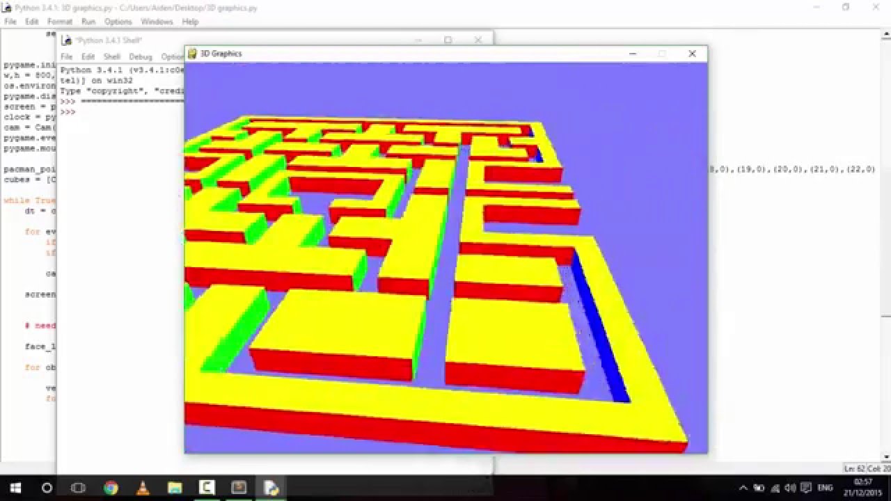 Futuristic How To Make A 3D Game In Python with Futuristic Setup