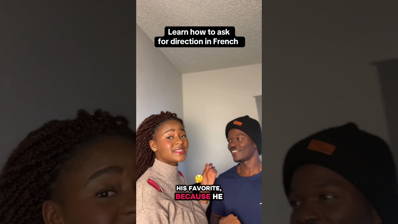Learn how to ask for direction in French 
