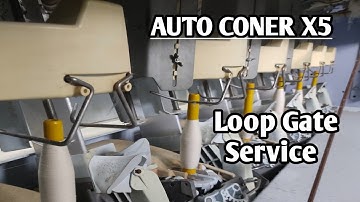 Auto Coner X5 Loop Gate Cleaning & Service / 2021 / New Genre Tech