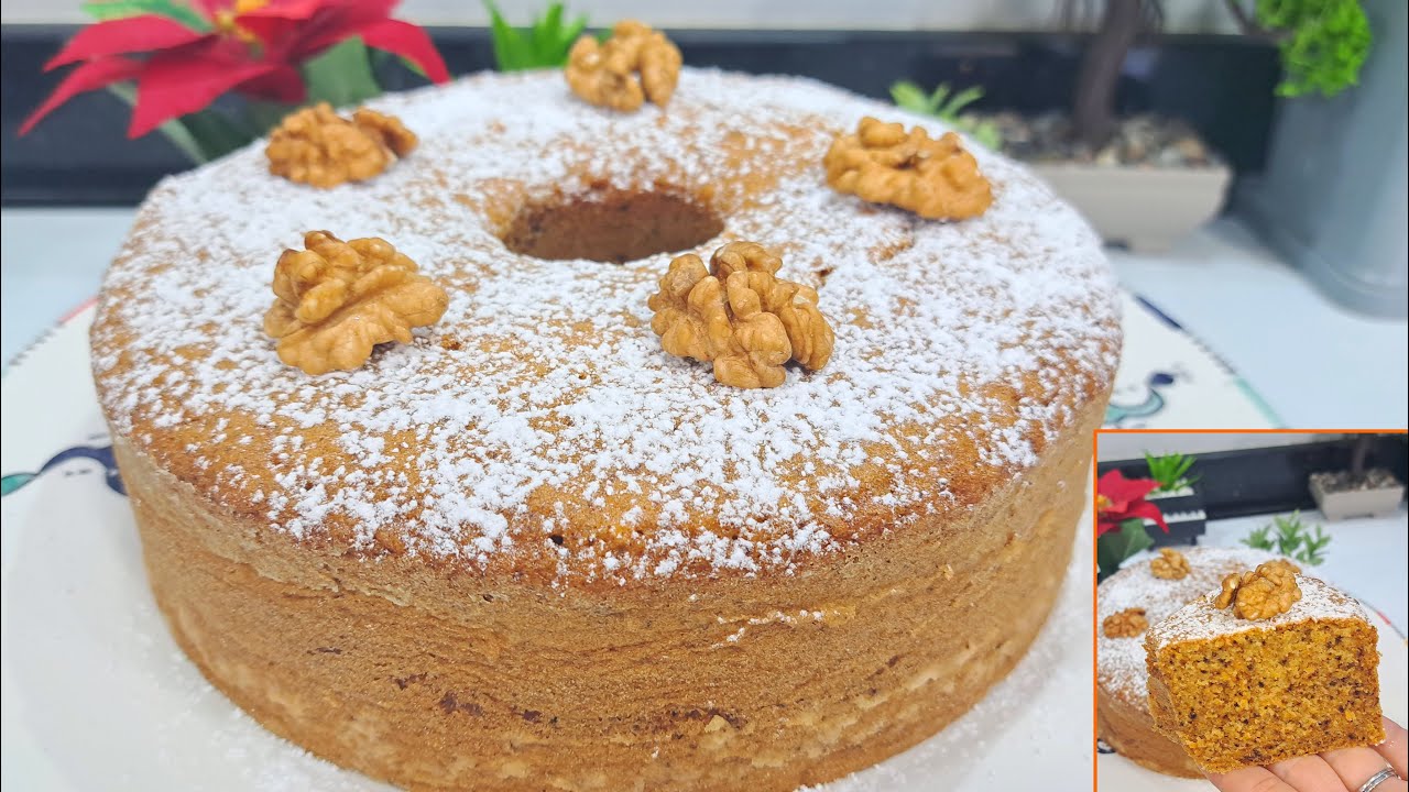 هذا هو الكيك لي غادي ينسيك فجميع الكيكات بلا حليب وبلا ياغورت ولا عصير بمكون موجود عندك فالدار جربي