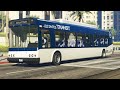 GTA 5 Online Games Steal The Bus And Cars...