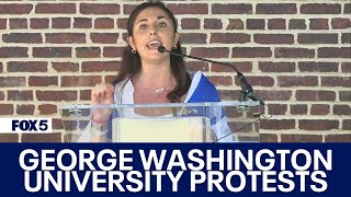 GEORGE WASHINGTON UNIVERSITY PROTESTS