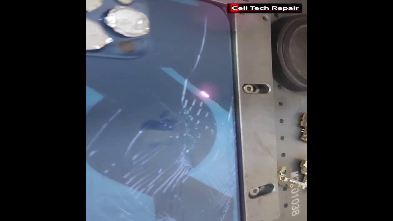 iPhone 12 Pro Max Back Glass Laser Replacement 🔥 ASMR 2025 Success 