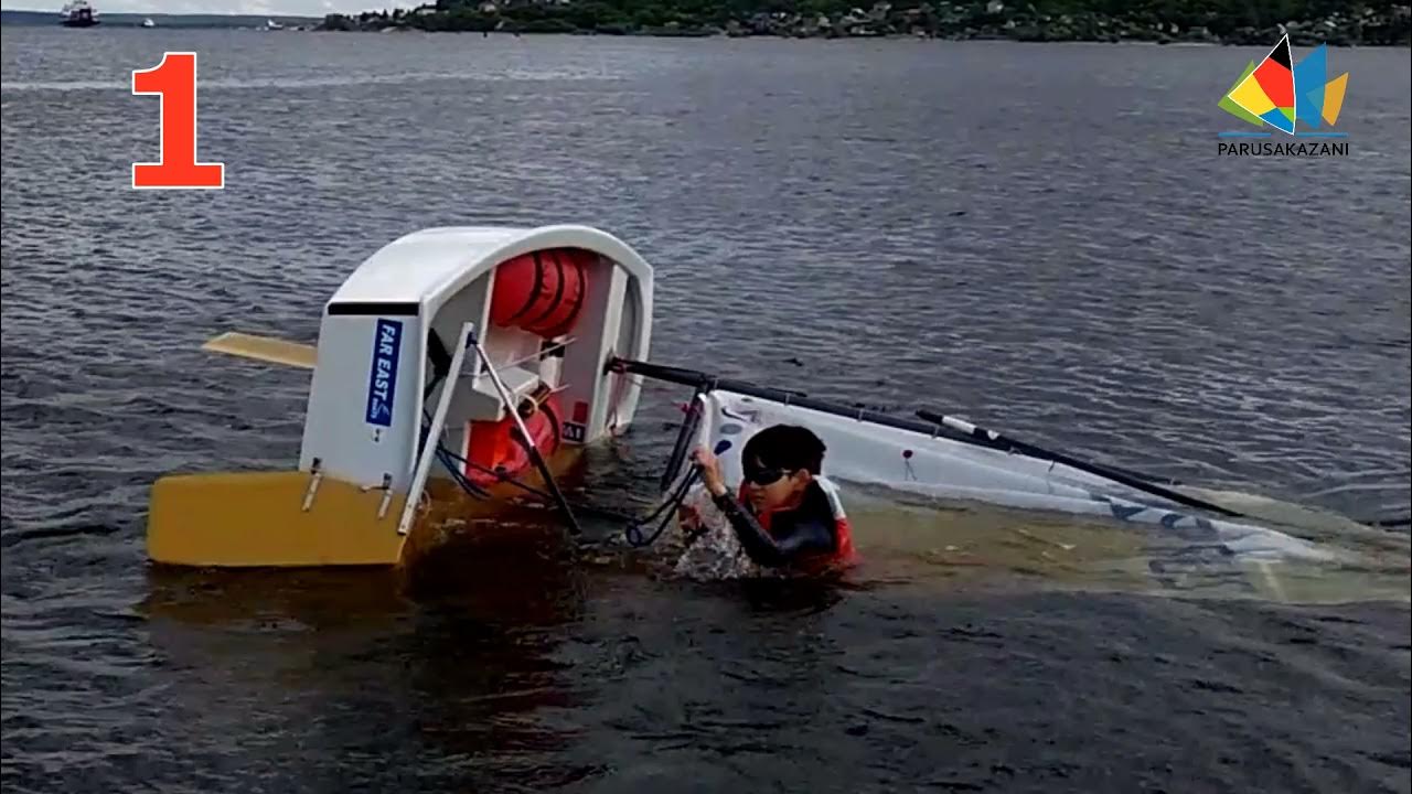 Оверкиль на швертботе