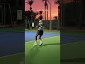 Tennis surrounded by beautiful scenery heals the heart🎾🌆 #tennis #rf #sports wilsontennis #federer