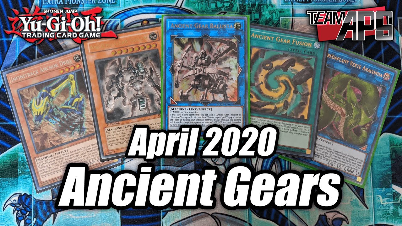 Yu-Gi-Oh! Alec's Ancient Gear Deck Profile | April 2020 - YouTube