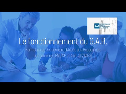 Formation au GAR 01 introduction