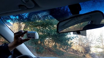 how to install EzPass transponder