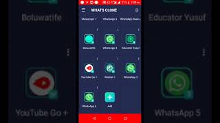 whatsclone/ Duplicate any App on your Device screenshot 4