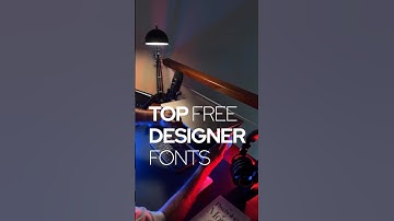 Top Free Fonts For Designers In 2023 #freefonts #typography #designtips #branding #graphicdesign