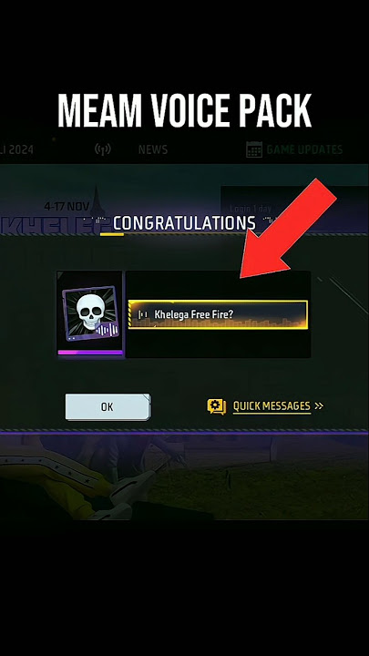 khelega free fire meme voice pack💥free fire upcoming voice pack meme voice pack #ffa2bgaming