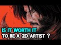 How much do 2d artists make