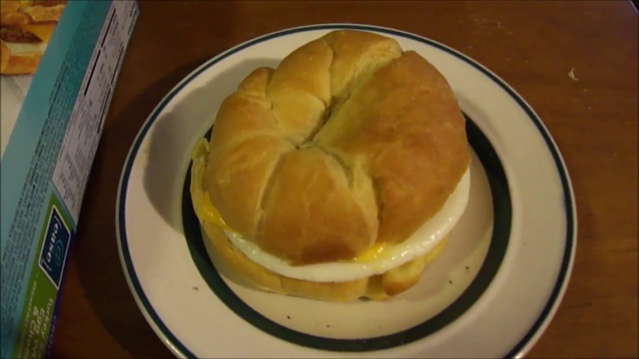  Ease Turkey Sausage, Egg White, & Cheese Croissant Breakfast Sandwich